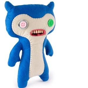 Fuggler Lil' Demon Deluxe Plush Creature in Blue